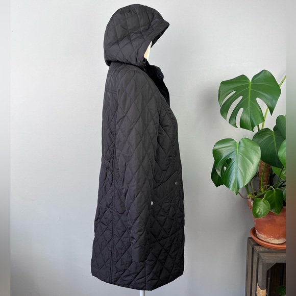 Talbots Long Women’s Hooded Winter Jacket - Picture 6 of 10